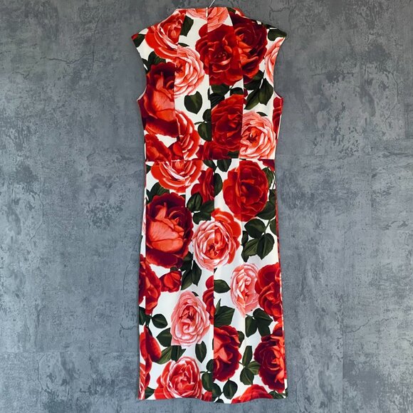 Fitted Cut-Out/Slit-Midi - Picture 3 of 8